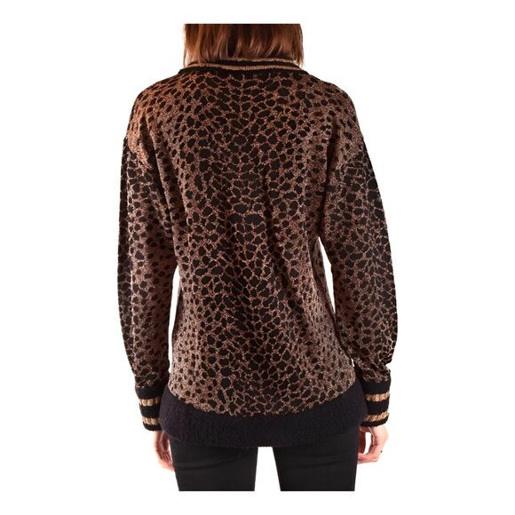 PINKO Leopard Print Jumper, size XS - Picture 3 of 5